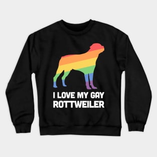 Chihuahua - Funny Gay Dog LGBT Pride Crewneck Sweatshirt